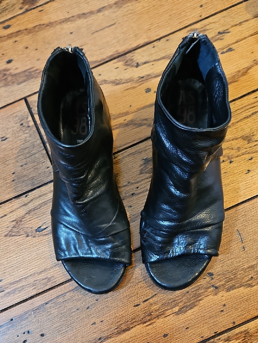 AS 98 Heel Sandals Size 39 US 8.5 - Picture 3 of 12